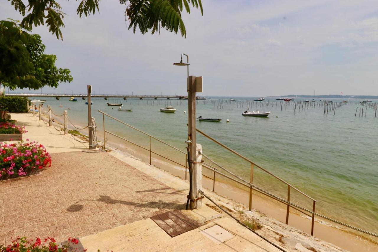Comfortable, Renovated Studio In Top Cap Ferret Location, 1St Line With Bay View Lège-Cap-Ferret Exteriör bild
