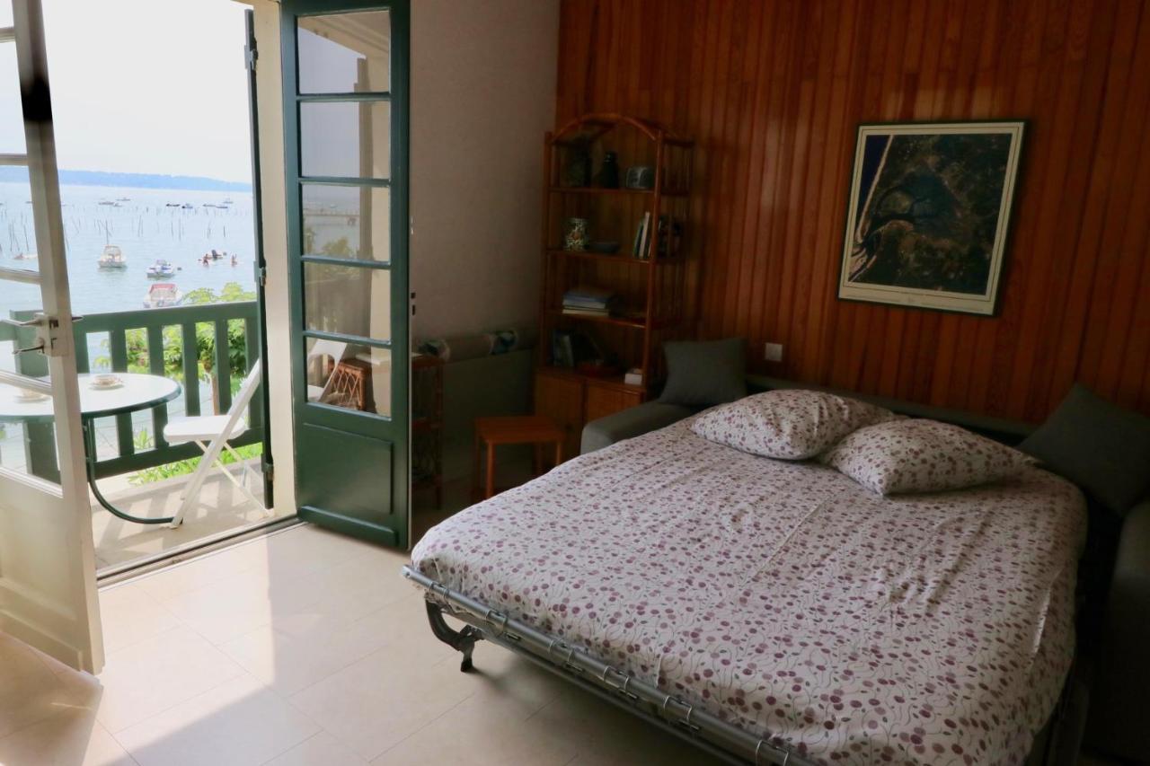 Comfortable, Renovated Studio In Top Cap Ferret Location, 1St Line With Bay View Lège-Cap-Ferret Exteriör bild